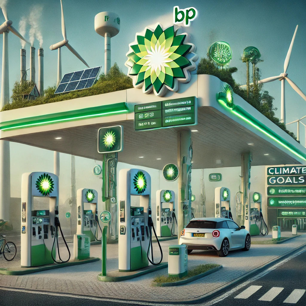 Bp Groeit Benzine Climate Goals Brandstof