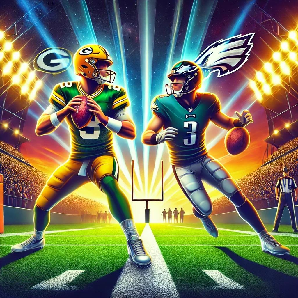 green bay packers vs philadelphia eagles match player stats